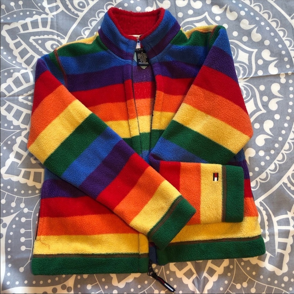 SALE Rainbow Tommy Hilfiger Sweater